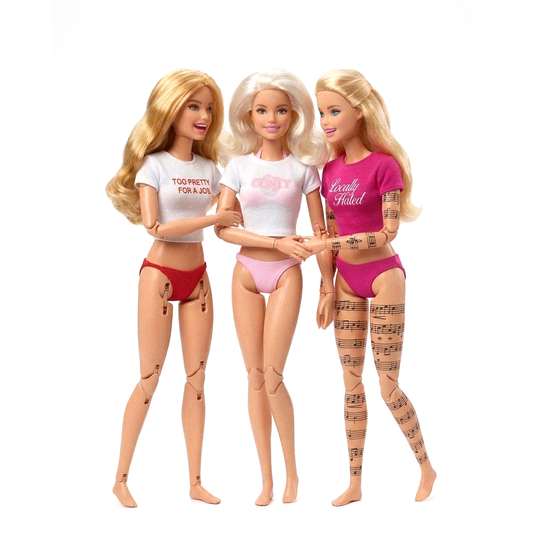 COMBO WHITE + WHITE + PINK